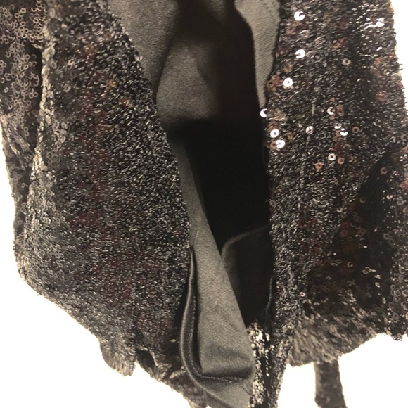 VENUS Elegant Black Sequin Romper size 8 - Picture 15 of 15